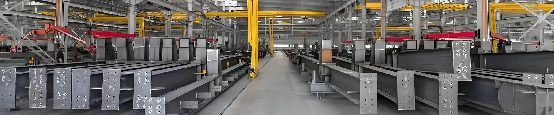 مصنع الهياكل الفولاذية ومواد البناء