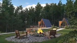 أكواخ عطلات جاهزة