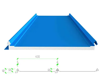 ألواح سقف ساندوتش بانل