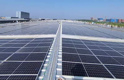 ألواح أسطح معدنية لتركيب الألواح الشمسية