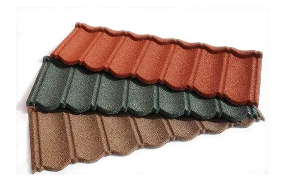 قرميد سقف معدني ذو مظهر حجري